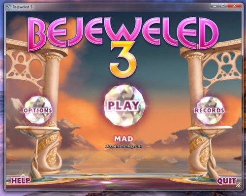 تحميل لعبة الالماس الجواهر كاملة مجانا للكمبيوتر الجديدة Bejeweled 3