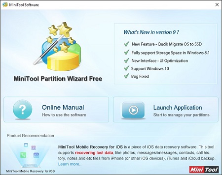 تحميل برنامج تقسيم الهارد بدون فورمات مجانا رابط مباشر Download MiniTool Partition Wizard Free for Computer