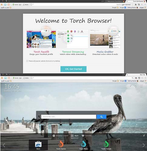 تحميل متصفح تورش عربي اخر اصدار 36 Download Torch Browser