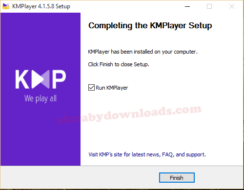 تحميل برنامج مشغل جميع صيغ الفيديو والصوت KMPlayer للكمبيوتر والموبايل أحدث اصدار 