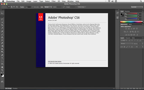 تحميل برنامج فوتوشوب CS6 للماك الاصدار الرسمي يدعم العربية