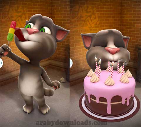 تحميل لعبة القط الناطق Talking Tom Cat - القط والكلب بصوت مضحك جدا