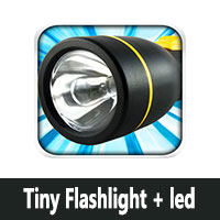 تحميل برنامج ضوء مساعد للاندرويد Tiny Flashlight + led مصباح كشاف فلاش