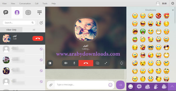تحميل برنامج فايبر للكمبيوتر عربي مجانا Download Viber for PC 