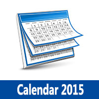 تحميل التقويم الميلادي 2015 والهجري 1436 صور مع الاجازات Calendar