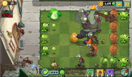 تحميل لعبة النباتات ضد الزومبي 2 كاملة مجانا Plants vs Zombies 2 Full Free apk