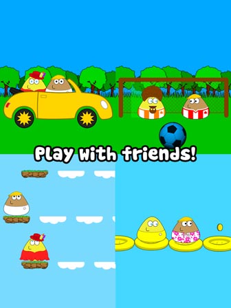 تحميل لعبة الحيوانات الاليفة بو Pou للاندرويد رابط مباشر apk