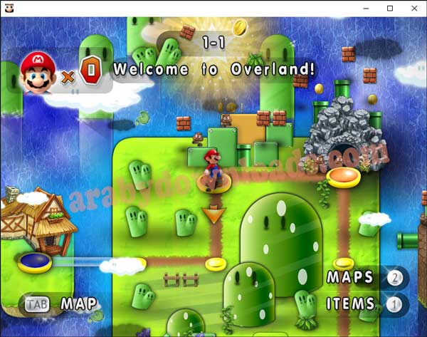 سوبر ماريو فور ايفر للكمبيوتر - Super Mario