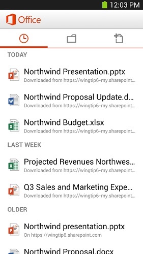 تحميل برامج اوفيس عربي للاندرويد مجانا Download Microsoft Office Mobile Apps for Android
