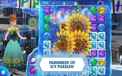 تحميل لعبة ديزني الشتاء المتجمد للاندرويد Download Frozen Free Fall for Android