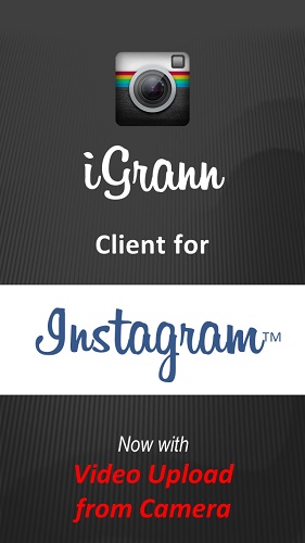 تحميل برنامج انستقرام للبلاك بيري Instagram الانستقرام تعديل الصور iGrann for Blackberry