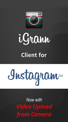  تحميل برنامج انستقرام للبلاك بيري Instagram الانستقرام تعديل الصور iGrann for Blackberry