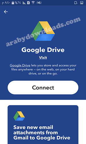 تنزيل تطبيق IFTTT للأندرويد - حفظ مرفقات ايميل الجيميل إلى جوجل درايف
