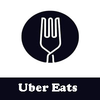خدمة توصيل الطعام عبر تطبيق Uber Eats