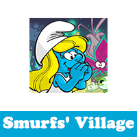 تحميل لعبة قرية السنافر للايفون smurfs village للايفون وطريقة زيادة عدد التوت