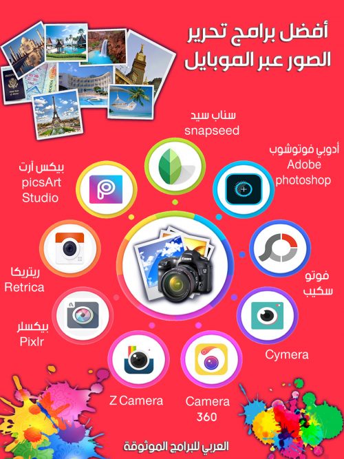 افضل و اشهر برامج تعديل الصور للاندرويد مجانا - Best Photo Editor for Android