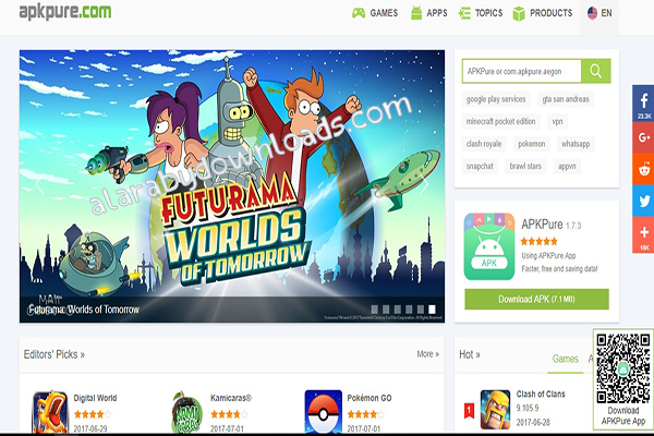 أفضل مواقع تحميل برامج الأندرويد بصيغة APK- تطبيقات وألعاب أندرويد مجانية