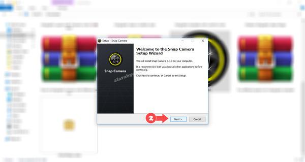 تكملة تثبيت تطبيق كاميرا سناب للكمبيوتر - تحميل برنامج سناب كاميرا للكمبيوتر