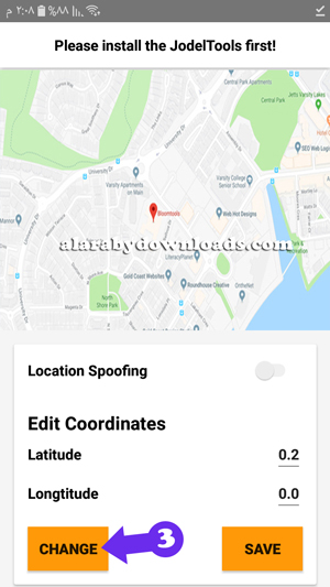 تغيير الموقع الجغرافي في يودل بلس للاندرويد - تحميل يودل بلس للاندرويد 2019
