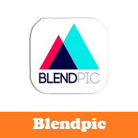 تحميل برنامج دمج صورتين بصورة واحدة للايفون بدون اطار Blendpic رابط مباشر مجانا