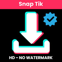 تنزيل برنامج سناب تيك توك Snap tik تنزيل فيديوهات تيك توك بدون علامة مائية