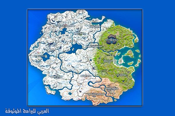 جزيرة حديثة في فورت نايت تنزيل اخر تحديث للاندرويد برابط مباشر