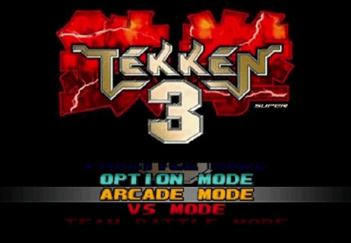 بدء اللعب في لعبة Tekken 3 بجميع الشخصيات للكمبيوتر 