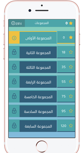 مراحل لعبة الكلمات المتقاطعة