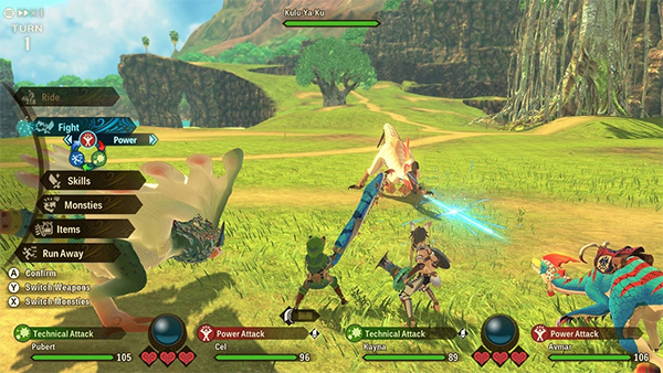 معارك قتالية و صعبة monster hunter stories تحميل للاندرويد