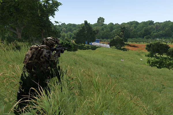 اختيار نمط لاعب واحد بعد تحميل لعبة arma 3 pc