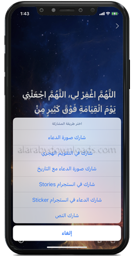 خيار المشاركة