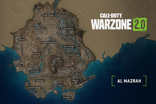 خريطة جديد Al Mazrah في تحميل call of duty warzone