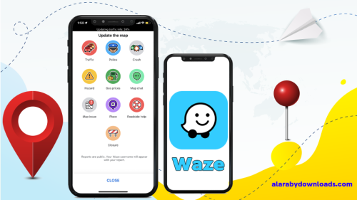 خرائط Waze للملاحة