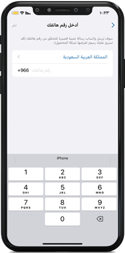 ادخال رقم الهاتف - تنزيل واتساب ثاني على نفس الجهاز ايفون واتساب مكرر للايفون 2023