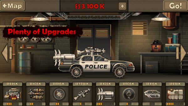 ترقية مركبتك عند تحميل earn to die بالعربي مجانا