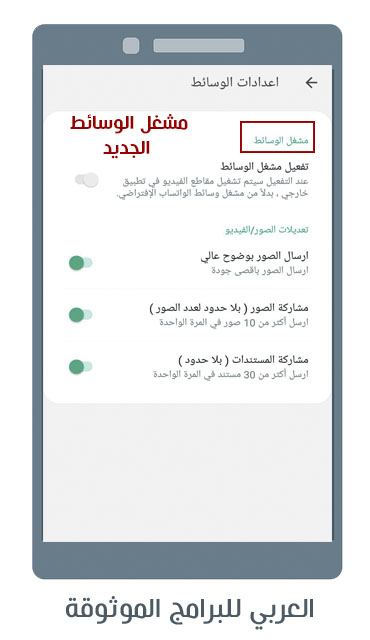أبرز تحديثات واتس اب بلس الأحمر ابو عرب اصدار 10.76