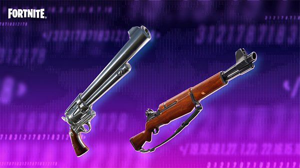 الأسلحة الكلاسيكية  في تحديث فورتنايت 2023 اخر اصدار