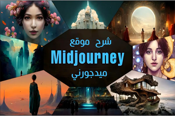 شرح موقع ميدجورني Midjourney للرسم وتوليد الصور بالذكاء الاصطناعي خطوة بخطوة