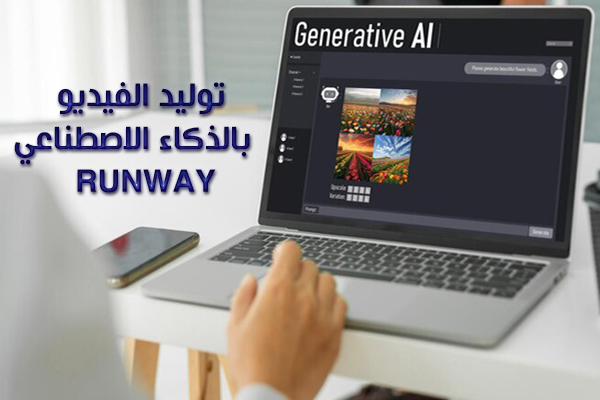 شرح موقع تصميم فيديو بالذكاء الاصطناعي اونلاين بدون برامج Runway video editor
